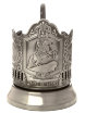 Никелированный подстаканник "Медный всадник" Кольчугино фото 1 — Samogon-sam.ru