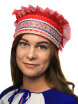 Кокошник "Кадриль" красный фото 1 — Samogon-sam.ru